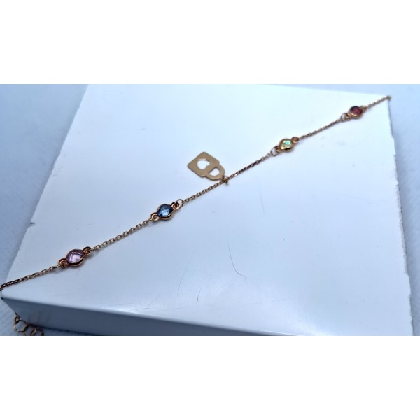 pulsera oro amarillo de 18 ktes