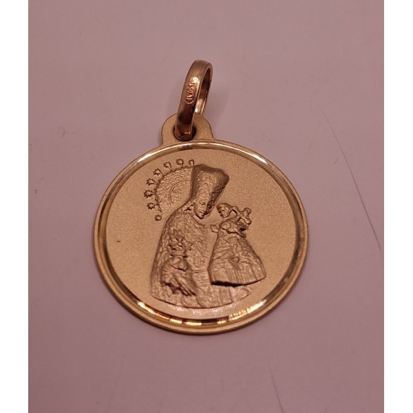 medalla oro de 18 ktes