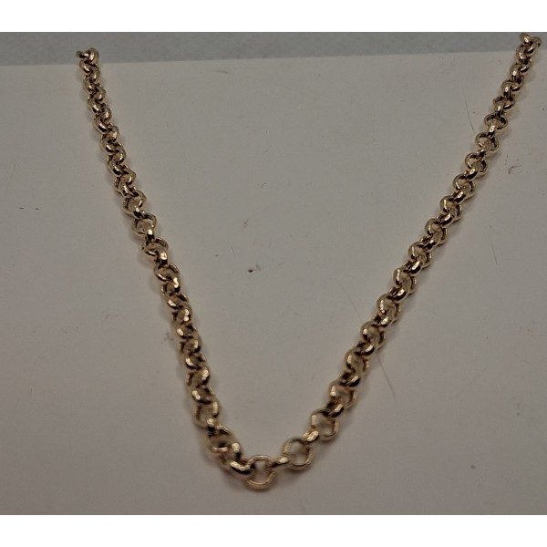 cadena oro de 18 ktes