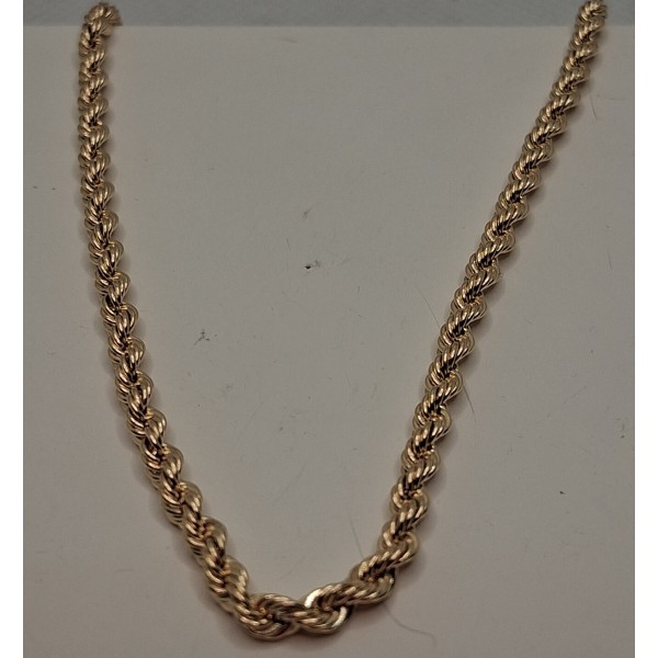cadena oro de 18 ktes