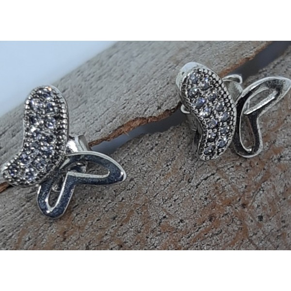 Pendientes plata con piedras