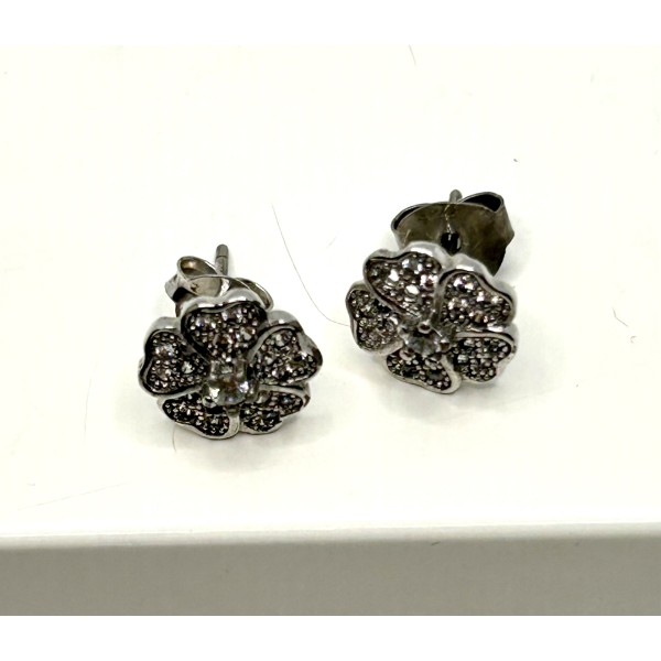 pendientes plata con zc
