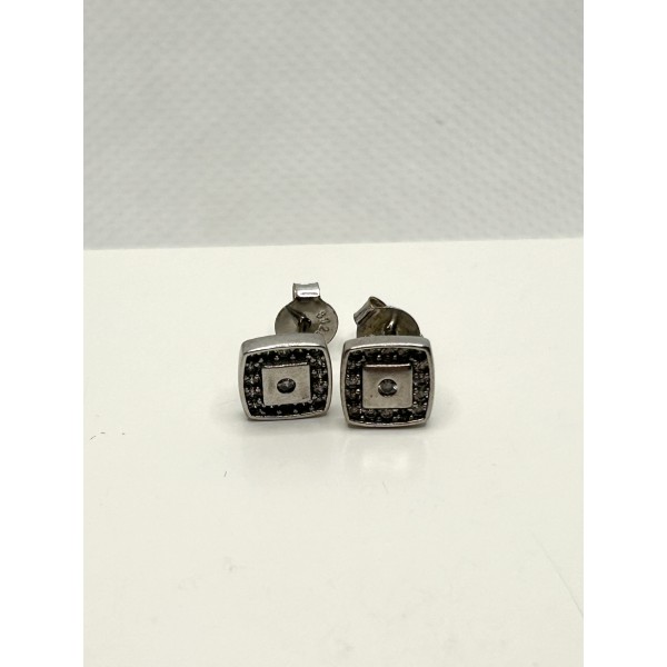 pendientes plata con zc