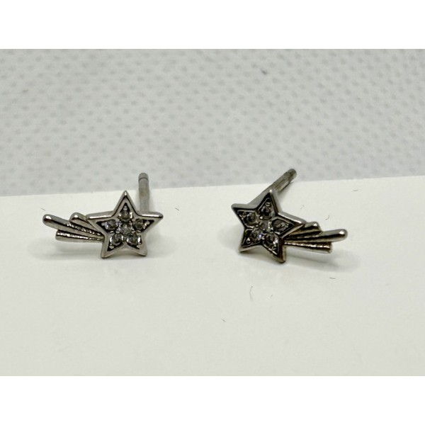 pendientes plata con zc