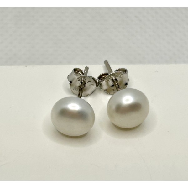 pendientes perla cultivada