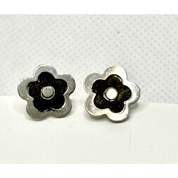 pendientes plata con zc