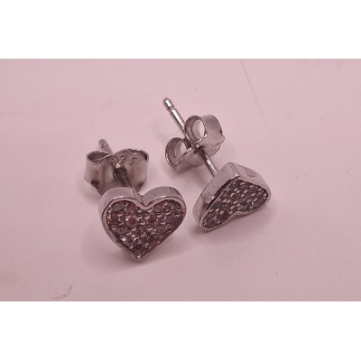 pendientes plata con zc