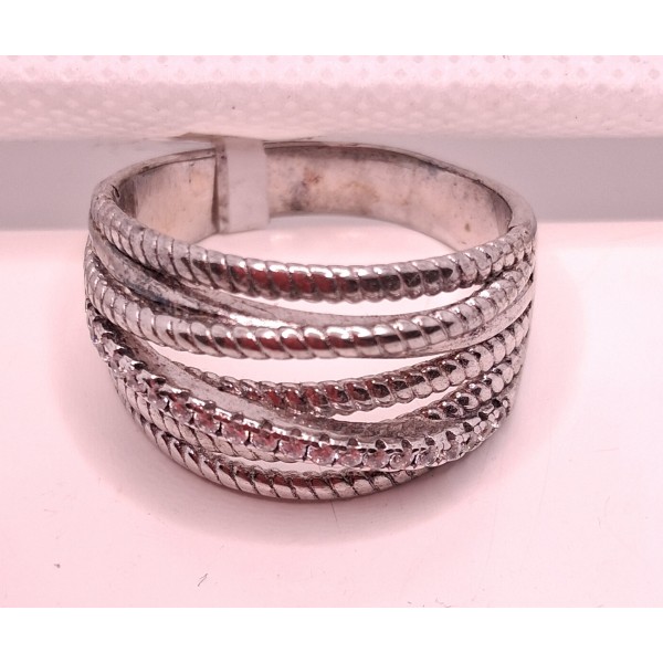 anillo de plata