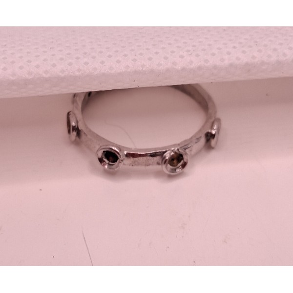 anillo de plata