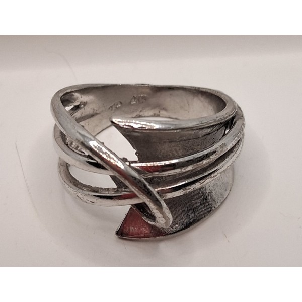 anillo de plata