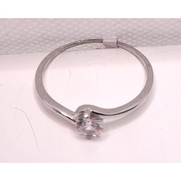 anillo de plata con zc