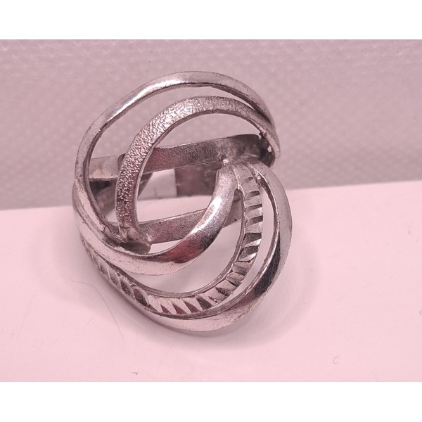 anillo de plata