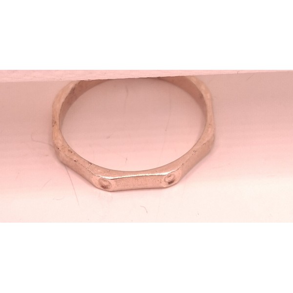anillo de plata chapado en rosa